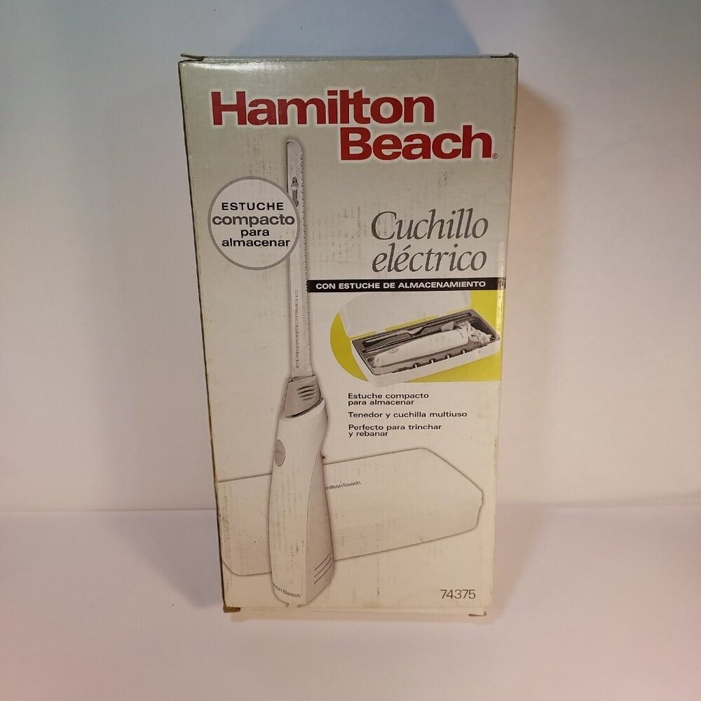 Hamilton Beach 74375 Electric Knife with Fork and Storage Case - Picture 4 of 9